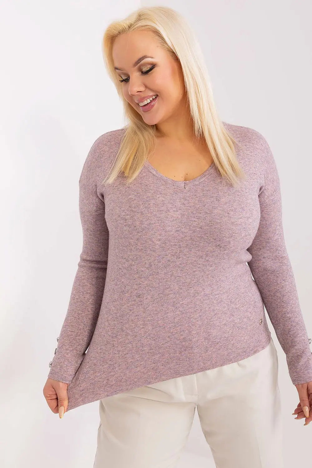  Chandail plus size model 190083 Factory Price 