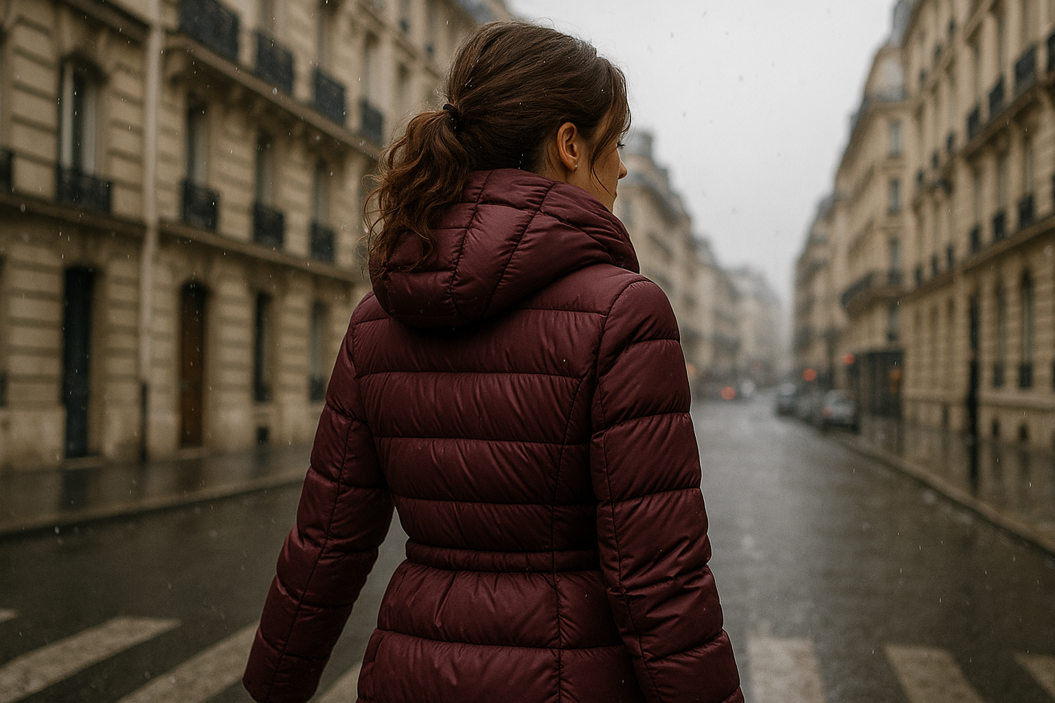 Bannière Automne-Hiver Femme - Scène Urbaine