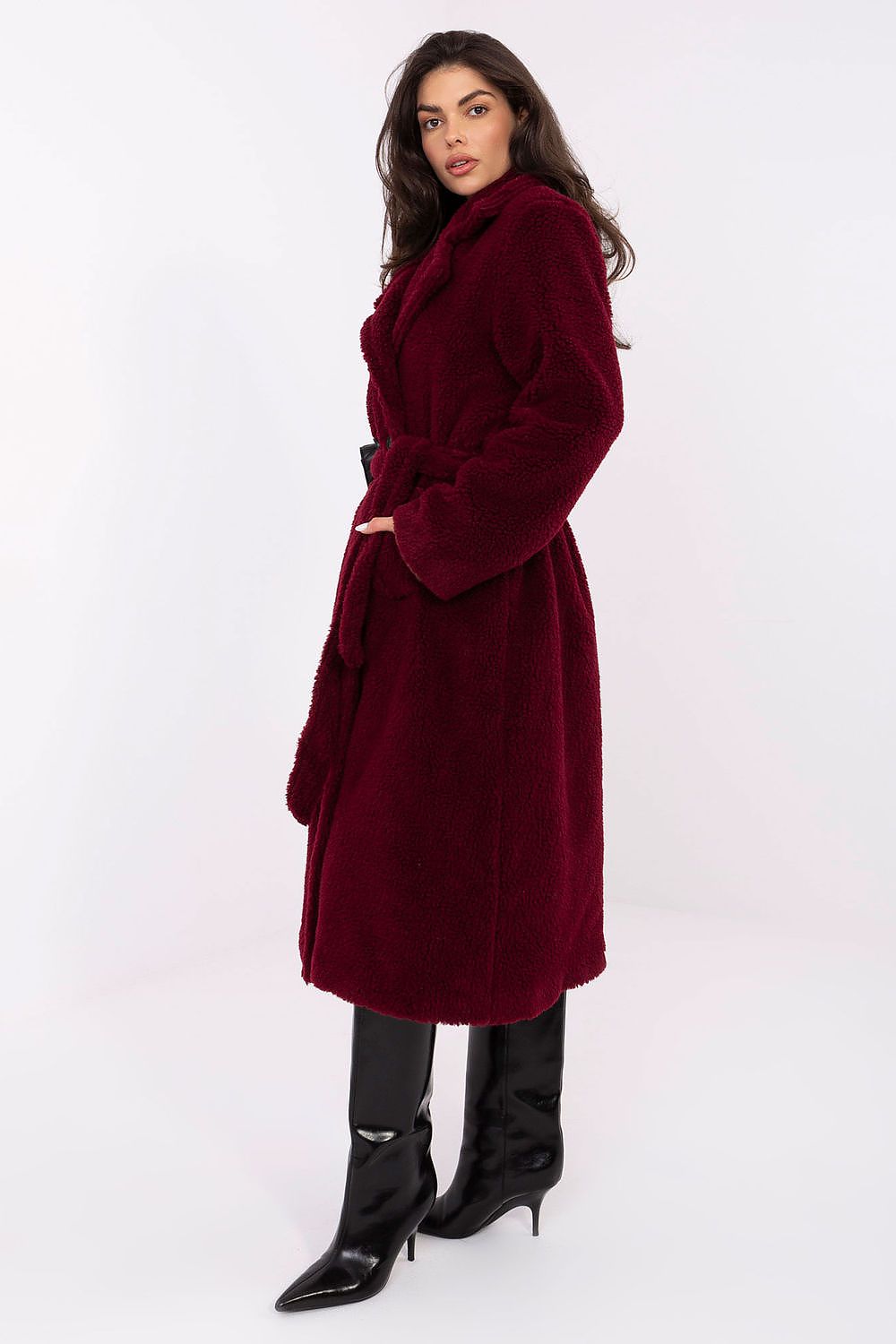  Manteau model 221386 Factory Price 