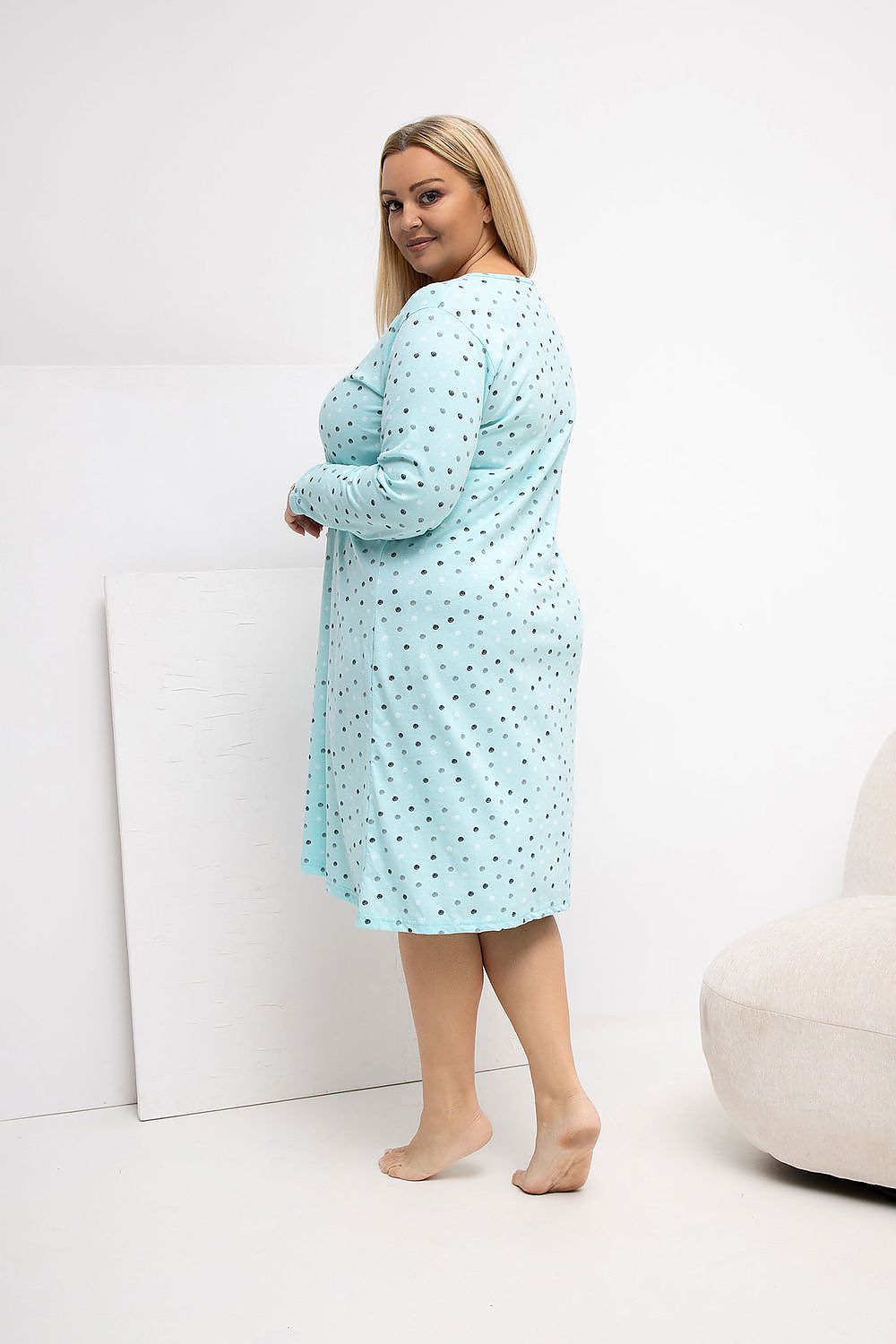  Chemise de nuit Plus Size model 223302 Forever Pink 