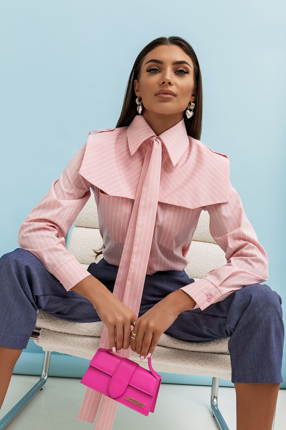  Chemise manche longue model 223520 LaBalancia 